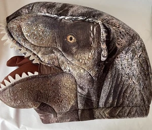 Jurassic World Big Greeter Heads Mask T-Rex Dan Dee Dinosaur Costume Halloween - Picture 1 of 9