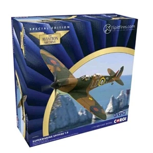 New Release AA29203 Corgi 1:72nd Scale Supermarine Spitfire T.9 SM520 Model - Picture 1 of 2
