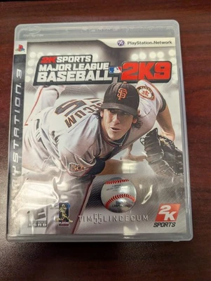 Major League Baseball 2K9 (PlayStation 3 PS3) COMPLETE CIB - Image 1 of 2
