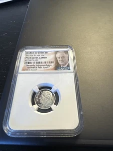 2015-W March of Dimes Silver 10 Cent NGC PF 69 Ultra Cameo First Releases - Picture 1 of 2