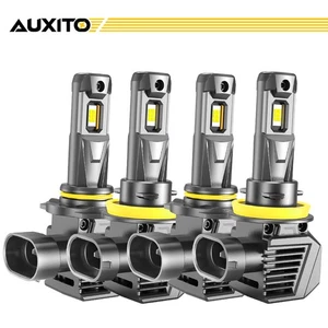 AUXITO 9005 + H11 LED Headlight Bulbs Kit High Low Beam Bright Cool White 6500K - Imagen 1 de 15