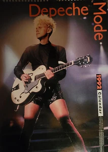 DEPECHE MODE Unofficial Poster Calendar 1992 Culture Shock - Bild 1 von 2