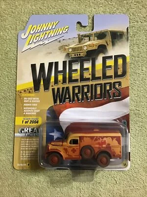 2019 Johnny Lightning WWII DODGE WC54 Ambulance Wheeled Warriors 1/64 VBR2 - Image 1 of 4