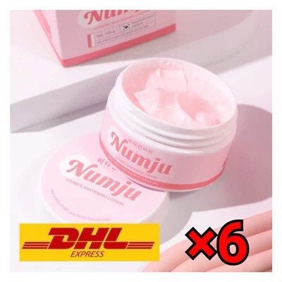 6X Numju Vitamin Whitening Lotion Florals MIX Bikini Armpit Diamond Powder Aloe  - Image 1 of 4