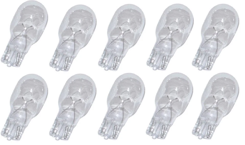 7 Watt 12 Volt Wedge Based T5 Bulb for Sunlithe 918 7.168W 10 Pack