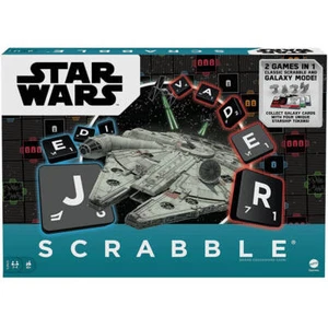 Officially Licensed Scrabble: Star Wars Edition Classic Family Board Game - Picture 1 of 3