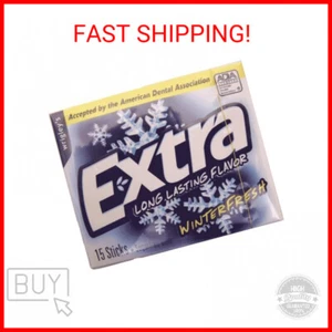 Wrigley's Extra Sugar-Free Gum, Winterfresh, 15 ct - Picture 1 of 1
