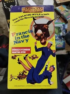 VHS Tape Francis in the Navy Francis the Talking Mule - Picture 1 of 2
