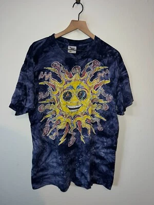 Camisa De Colección Jerry Jasper The Mountain Sun & Moon Grateful Dead Camiseta Rara X-Larg Foto 1 de 4
