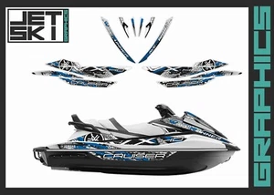 Yamaha VX cruiser waverunner for 2017 graphics set decals kit stickers jet ski - Bild 1 von 2