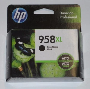 Genuine HP 958XL Black High Yield Ink Carts (L0R41AL) Office Jet Pro. Rare Item! - Picture 1 of 2