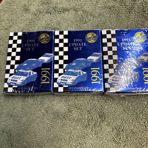 (3) Sets Vintage 1991 NASCAR MAXX Race Cards - Update Set komplett 48 Karten - Bild 1 von 2