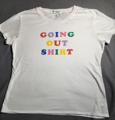 Sub_Urban Riot T-Shirt Mens XL White Going Out Shirt Print Round Neck - Image 1 of 4