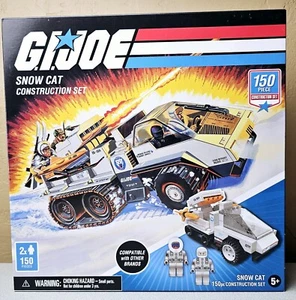 G.I. Joe Snow Cat Construction Set 150 pcs. Snow Job Military Adventures New - Picture 1 of 10