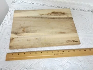 The Pioneer Woman 9 X 13 Wooden Cowboy Rustic Cutting Board. - Picture 1 of 3