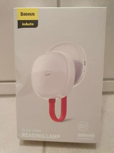 Baseus LED-Leseleuchte 2 in 1 Solar- und Kabelaufladung für Auto Nachtlicht - Bild 1 von 12