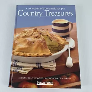 Country Treasures Cookbook CWA Weekly Times Country Women's Association Recipes - Picture 1 of 11