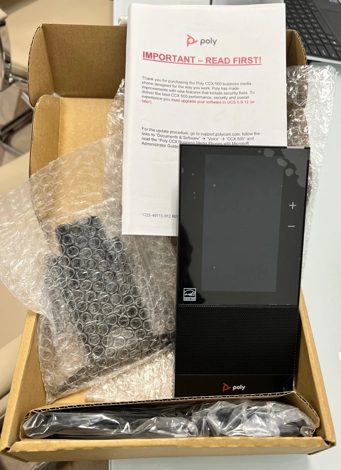 Poly Polycom CCX 500 Microsoft Teams Phone-No Handset 2200-49710-019 - Image 1 of 1
