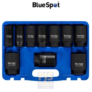 Blue spot tools 01578 22-41mm 1/2" square drive deep impact socket set - Picture 1 of 2