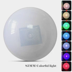 Solar Powered Colorful LED Light Floating Fountain Pond Garden Pool Lamp Ball - Picture 1 of 8