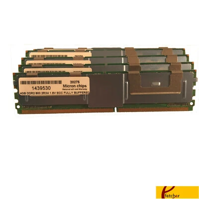 8GB (2 x 4GB) DDR2 800 PC2 6400 Memory for Dell Prcision Workstation T7400 - Image 1 of 2