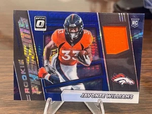 Parche Hyper Patch 2021 Optic Football Javonte Williams Rookie Phenoms azul  - Imagen 1 de 2