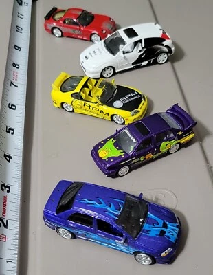 The Fast And The Furious Racing Champions 1:64 Ultra Raro Paquete de 5 2003 Suelto  Foto 1 de 4