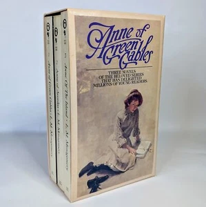 Anne Of Green Gables Avonlea O Die Insel Buch Box Set Vintage Taschenbuch Roman - Bild 1 von 7