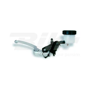 NISSIN POMPA FRENO ANTERIORE RADIALE RACING MCBR19NB Ø 19 mm NERA-LEVA ARGENTO - Imagen 1 de 1