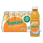 Tropicana 100% Orange Juice 🍊 10 fl oz (Pack of 24) - Real Fruit Juice