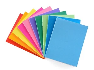 Hygloss Products kleine leere Bücher - 10 verschiedene Farben - 4,25 x 5,5" - 10 Bücher - Bild 1 von 4