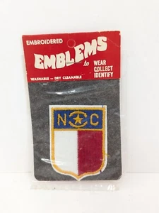 North Carolina State Flag NC Embroidered Travel Souvenir Patch 2-1/2" x 2" New - Picture 1 of 24