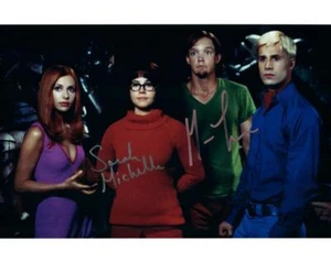Matthew Lillard Sarah Michelle Gellar autographed signed 8x10 photo picture COA - Picture 1 of 1