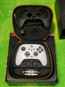Power A Fusion 2 Controller For Xbox Series X|S Wired w/Box Black & White Tested - Picture 1 of 13