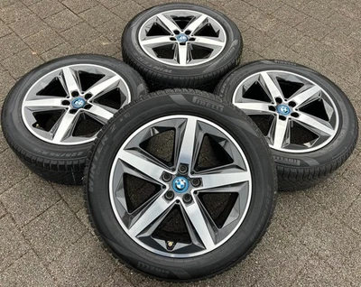 4 ORIGINAL 18" ALU WINTERRÄDER BMW X1 iX1 U11 X2 U10 225/55R18 102H STYLING 837  - Bild 1 von 4