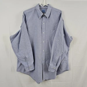 Mercer & Sons OCBD Dress Shirt Light Blue 18 x 34 - Picture 1 of 8