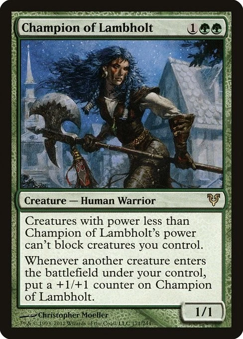 Champion of Lambholt-Avacyn Restored-Regular-171-NM - Image 1 of 1