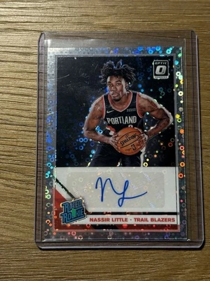 2019 Optic Nassir Little Auto Fast Break Rated RC #154 - Image 1 of 2