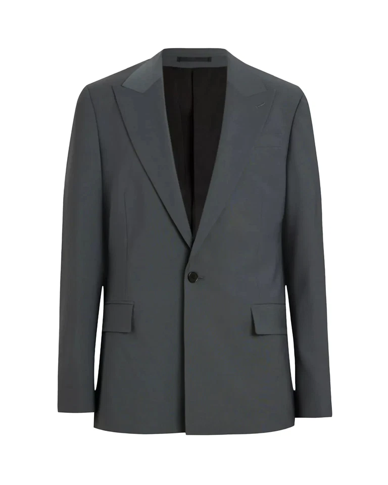 Blazer para hombre 44R 44 Reg ALLSAINTS Berto calce relajado nuevo sin etiquetas Foto 1 de 4