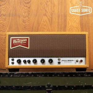 Benson Tall Bird Plus Tube-Driven Reverb and Tremolo - Tweed w/ Oxblood Grill - Picture 1 of 2