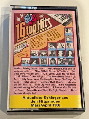 Club Top 13 - MC - 16 top Hits März/April 1986 - Musik Kassette 454876 - Bild 1 von 4