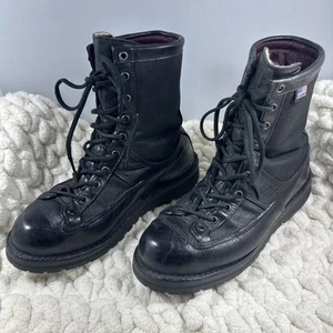Danner Ins Acadia 69210 Gore Tex Black Leather Boots Men’s 8.5 EE MADE IN USA - Picture 1 of 21