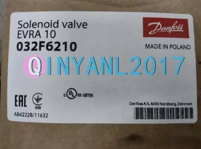 1PCS Danfoss EVRA10 032F6210 Solenoid vlave NEW - Image 1 of 3