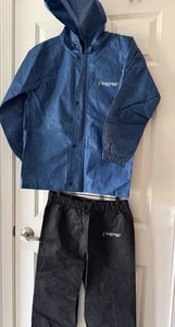 NWOB Frogg Toggs - Polly Woggs Heavy Duty Youth Large Rain Suit - Picture 1 of 15