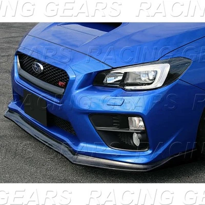 KIT DE CARROCERÍA DELANTERA ESTILO CARBONO ESTILO CS 3 PIEZAS AJUSTE SUBARU WRX STI 2015-21 PARACHOQUES LAP Foto 1 de 4