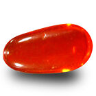 1.41 ct Valuable AAA Fancy Cabochon Shape (11 x 6 mm) Red red Fire Opal Stone