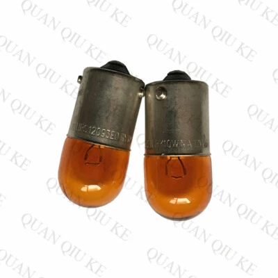 2PCS Amber Color Turn Signal Light Bulb Fit For Audi VW RY10W 12093 N0177197 Foto 1 de 4
