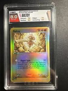 2003 Pokémon Baltoy Reverse Holo Holographic EX Sandstorm 32 /100 HGA 8.0 NM-MT - Picture 1 of 12