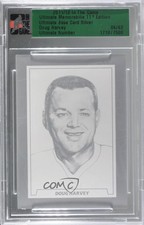2011-12 ITG Ultimate Memorabilia 11th Edition Silver /62 Doug Harvey HOF