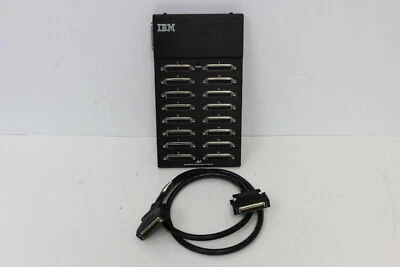 IBM 37L1428 37L1454 CP16-DB 16 PORT CONNECTOR PANEL & CABLE EQUINOX SST 790168 - Image 1 of 4